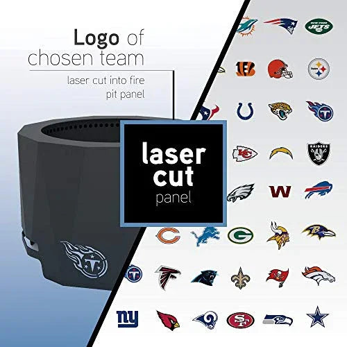 Blue Sky Outdoor Living PFP2416-FALCONS Patio Fire Pit, Atlanta Falcons - 757 Sports Collectibles