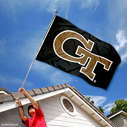 Georgia Tech Black College Flag - 757 Sports Collectibles