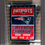 WinCraft New England Patriots Six Time Super Bowl Champions Garden Flag - 757 Sports Collectibles