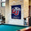 Liberty Flames Banner with Hanging Pole - 757 Sports Collectibles