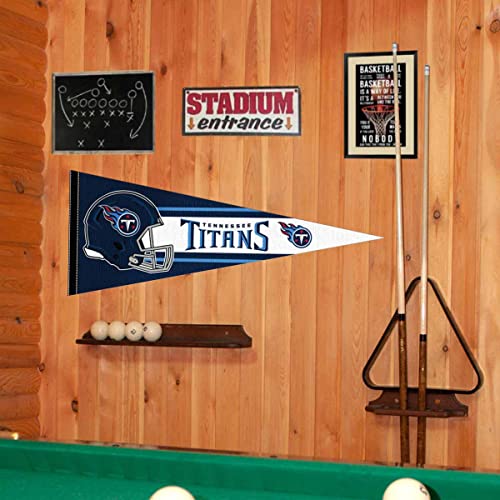 WinCraft Tennessee Titans Official 30 inch Large Pennant - 757 Sports Collectibles