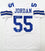 Lee Roy Jordan Autographed White Pro Style Jersey- JSA Witnessed Auth L5