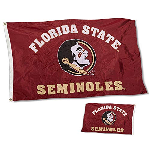 Florida State Seminoles Double Sided Nylon Embroidered Flag - 757 Sports Collectibles