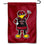College Flags & Banners Co. USC Gamecocks Cocky Mascot Garden Flag - 757 Sports Collectibles