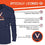 Campus Colors NCAA MVP Adult Long-Sleeve Shirt - Cotton & Polyester - Durable and Lightweight - Stylish Comfort for Game Days (Virginia Cavaliers - Blue, Medium) - 757 Sports Collectibles