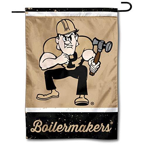 WinCraft Purdue Throwback Vintage Retro Garden Flag - 757 Sports Collectibles