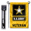 WinCraft Army Veteran Garden Flag with Stand Holder - 757 Sports Collectibles