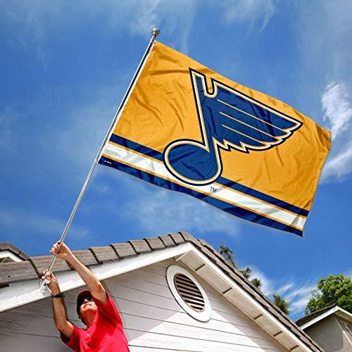WinCraft St. Louis Blues Gold Flag and Banner - 757 Sports Collectibles