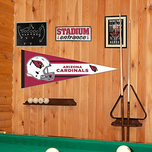 WinCraft Arizona Cardinals Official 30 inch Large Pennant - 757 Sports Collectibles