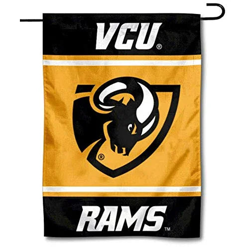 College Flags & Banners Co. Virginia Commonwealth Rams Garden Banner Flag - 757 Sports Collectibles