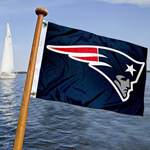 WinCraft New England Patriots Boat and Golf Cart Flag - 757 Sports Collectibles