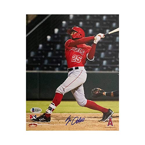 Jo Adell Autographed Los Angeles Angels 8x10 Photo - BAS COA (Vertical) - 757 Sports Collectibles