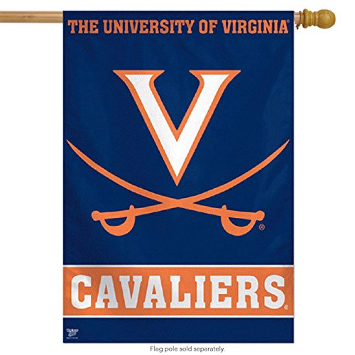 WinCraft NCAA University of Virginia Vertical Flag, 27" x 37" - 757 Sports Collectibles