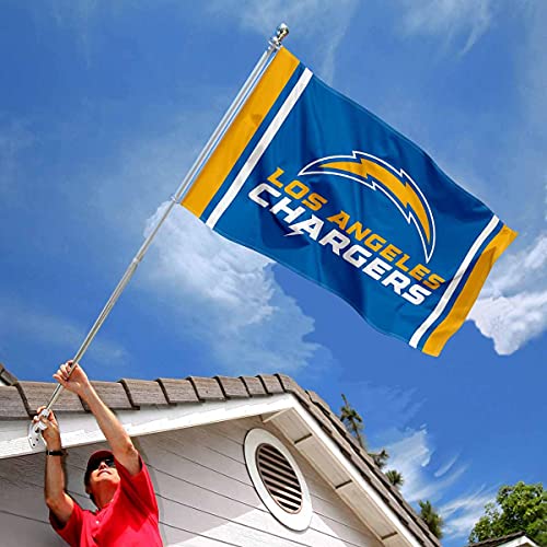 Los Angeles Chargers Wordmark 3x5 Outdoor Flag - 757 Sports Collectibles