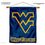 West Virginia Mountaineers Banner with Hanging Pole - 757 Sports Collectibles