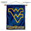West Virginia Mountaineers Banner with Hanging Pole - 757 Sports Collectibles