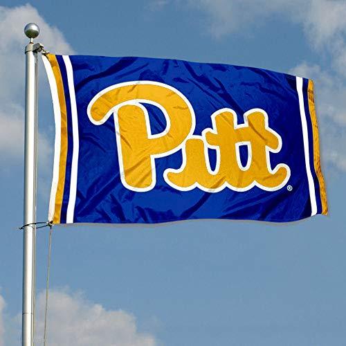 College Flags & Banners Co. Pittsburgh Panthers Field Stripes Flag - 757 Sports Collectibles