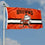 WinCraft Browns Throwback Vintage Retro 3x5 Banner Flag - 757 Sports Collectibles