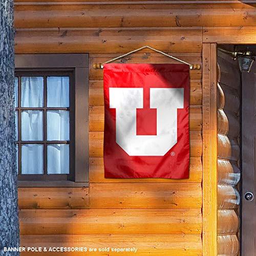 College Flags & Banners Co. Utah Banner House Flag - 757 Sports Collectibles