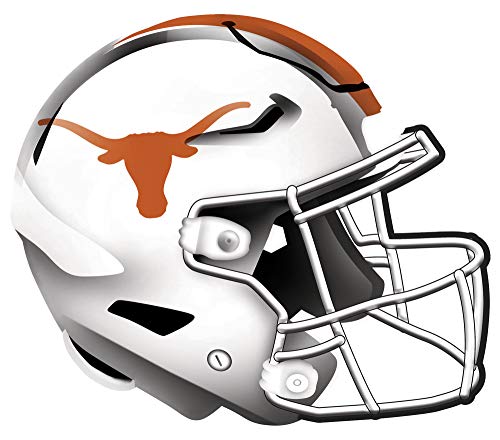 Fan Creations NCAA Texas Longhorns Unisex University of Texas Authentic Helmet, Team Color, 12 inch - 757 Sports Collectibles
