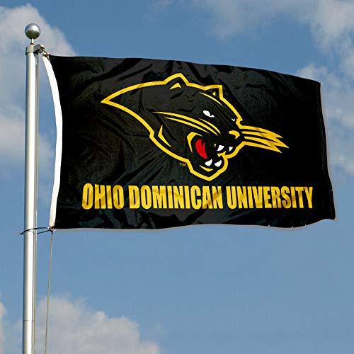 College Flags & Banners Co. Ohio Dominican Panthers Flag - 757 Sports Collectibles