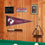 College Flags & Banners Co. Fairmont State Fighting Falcons Pennant - 757 Sports Collectibles
