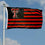 College Flags & Banners Co. Texas Tech Red Raiders Stars and Stripes Nation Flag - 757 Sports Collectibles