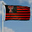 College Flags & Banners Co. Texas Tech Red Raiders Stars and Stripes Nation Flag - 757 Sports Collectibles