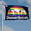 WinCraft Denver Nuggets Retro Vintage Throwback Skyline Outdoor Large Grommet Flag - 757 Sports Collectibles