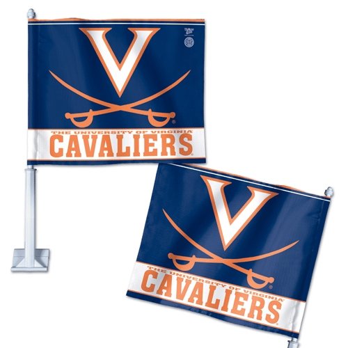 Wincraft NCAA University of Virginia Car Flag, 11.75" x 14" - 757 Sports Collectibles