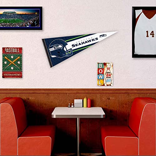 WinCraft Seattle Seahawks Official 30 inch Large Pennant - 757 Sports Collectibles