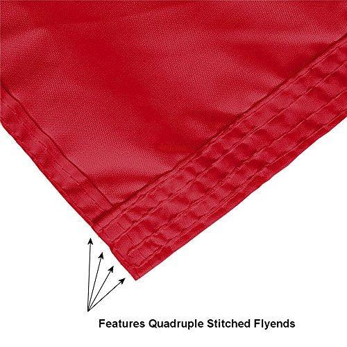 College Flags & Banners Co. Ohio State Buckeyes Double Sided Flag - 757 Sports Collectibles