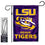 LSU Tiger Eye Garden Flag and Flag Stand Holder Flagpole Set - 757 Sports Collectibles