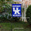 Kentucky Wildcats Wordmark Garden Banner and Flag Stand Pole Holder Set - 757 Sports Collectibles