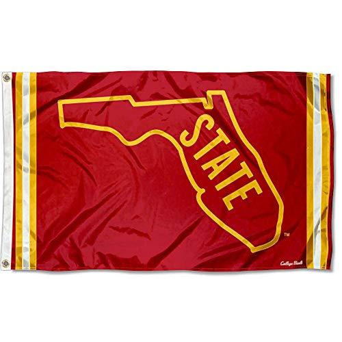 College Flags & Banners Co. Florida State Seminoles Vintage Retro Throwback 3x5 Banner Flag - 757 Sports Collectibles