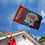 College Flags & Banners Co. Nicholls State Colonels Football Helmet Flag - 757 Sports Collectibles