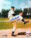 Bobby Shantz Autographed New York Yankees 8x10 Pitching Photo w/ 1958- JSA Blue - 757 Sports Collectibles