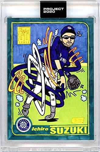 Ichiro Topps Project 2020#22 2001 Topps by Ermsy - w/original box - 757 Sports Collectibles