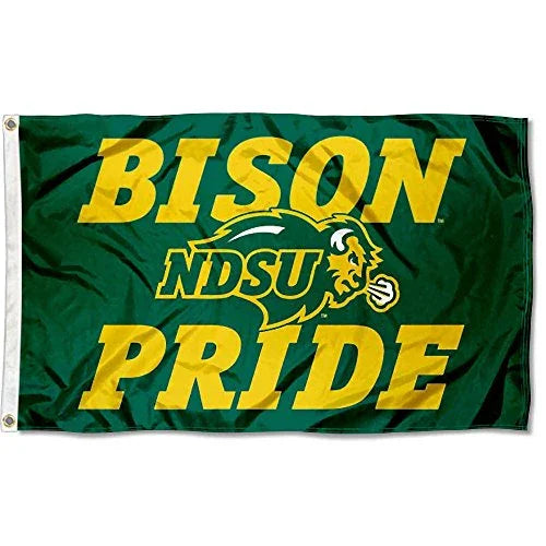 NDSU Bison Large Bison Pride 3x5 College Flag - 757 Sports Collectibles