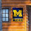 Michigan Wolverines Go Blue House Flag Banner - 757 Sports Collectibles