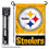 WinCraft Pittsburgh Steelers Gold Garden Flag with Stand Holder - 757 Sports Collectibles