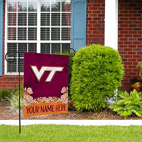 Rico Industries NCAA Virginia Tech Hokies Personalized Garden Flag - 757 Sports Collectibles