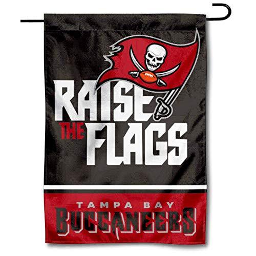 WinCraft Tampa Bay Buccaneers Raise The Flags Yard Garden Banner Flag - 757 Sports Collectibles