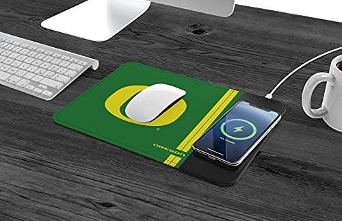 SOAR NCAA Wireless Charging Mouse Pad, Oregon Ducks - 757 Sports Collectibles