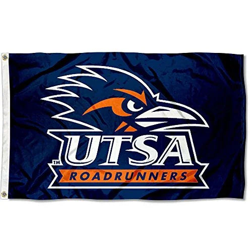 Texas San Antonio Roadrunners UTSA University Large College Flag - 757 Sports Collectibles