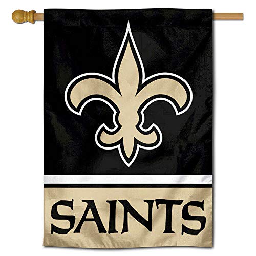 WinCraft New Orleans Saints Two Sided House Flag - 757 Sports Collectibles