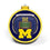 NCAA Michigan Wolverines 3D Stadium View Ornament, Team Colors, Large - 757 Sports Collectibles