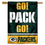 WinCraft Green Bay Packers Go Pack Go Double Sided House Banner Flag - 757 Sports Collectibles
