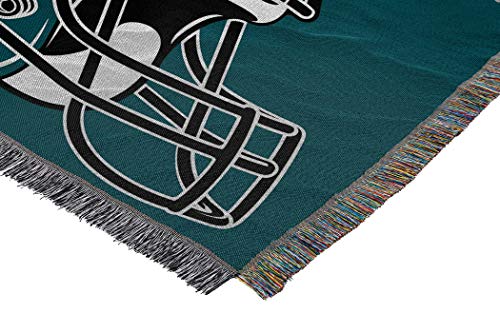 Northwest NFL Philadelphia Eagles Unisex-Adult Woven Tapestry Throw Blanket, 48" x 60", Super Bowl 52 Champions - 757 Sports Collectibles