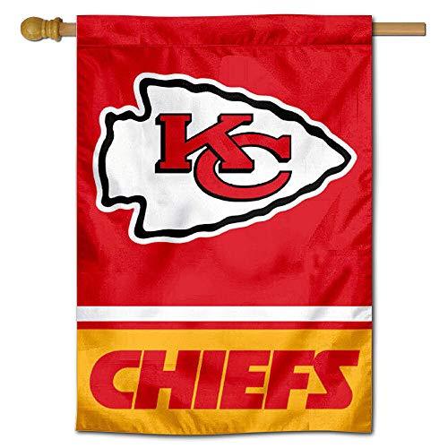 WinCraft KC Chiefs Two Sided House Flag - 757 Sports Collectibles